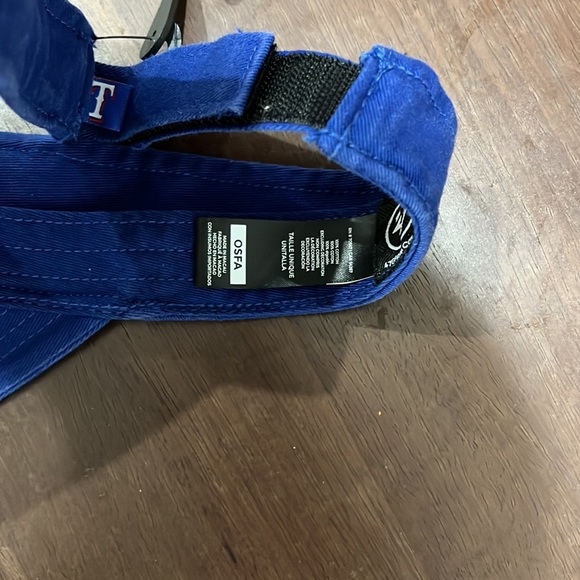 Blue Texas Rangers Visor MLB Genuine Merchandise (NWT) Adjustable - Picture 5 of 5